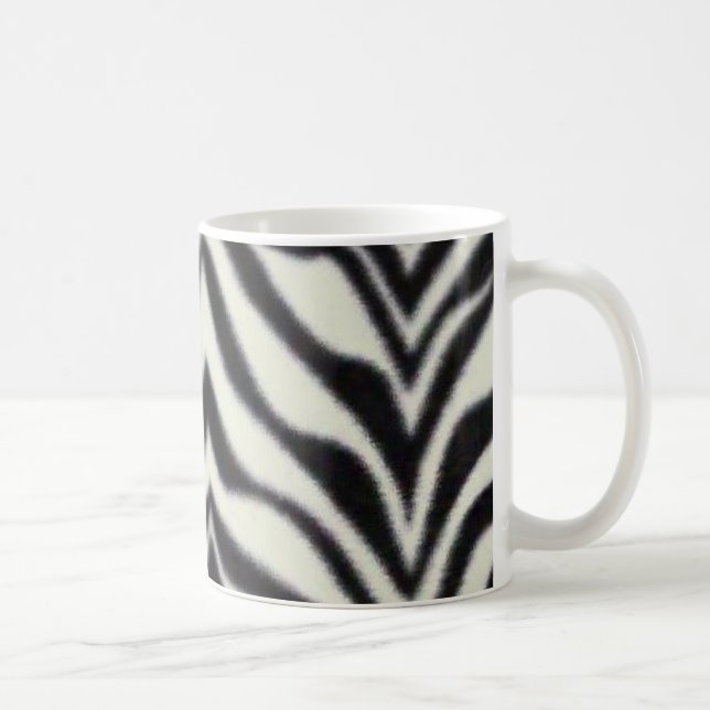 zebra stripes coffee mug (Right)