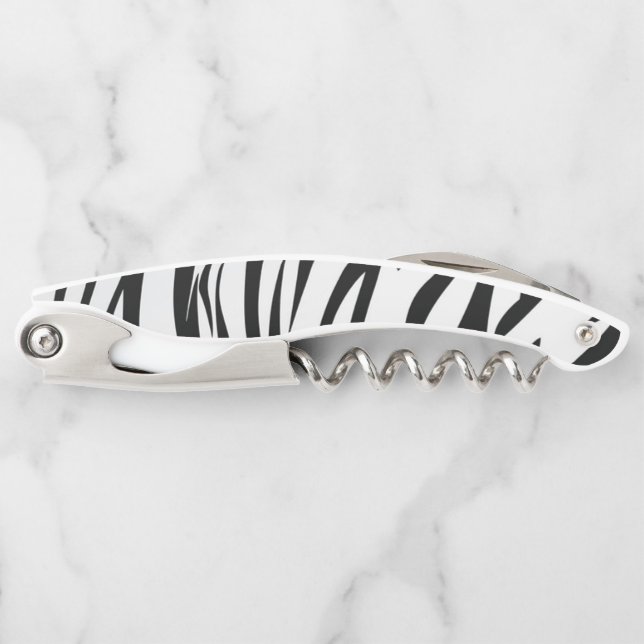 Zebra Stripes Corkscrew (Front)