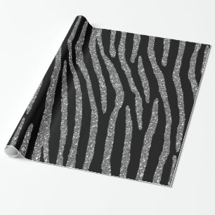 Zebra Stripes Elegance Wrapping Paper