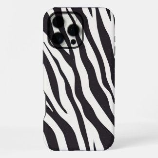Zebra Stripes iPhone Case – Black & White Pattern