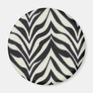 zebra stripes magnet
