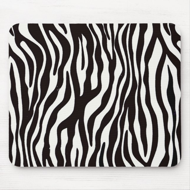 Zebra Stripes Mix & Match Collectables - Mouse Mat (Front)