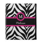 Zebra Stripes Monogram Name