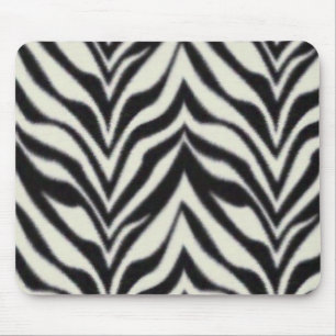zebra stripes mouse mat