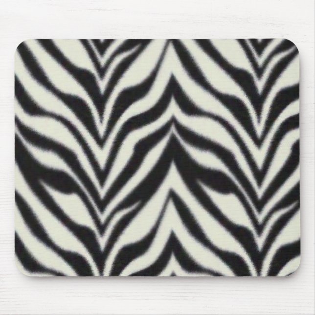 zebra stripes mouse mat (Front)