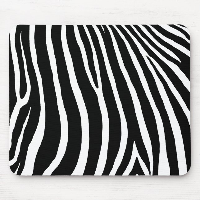 Zebra Stripes  Mouse Mat (Front)
