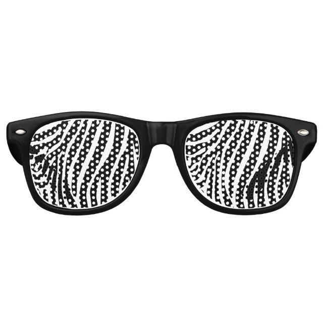 Zebra Stripes Party Shades (Front)