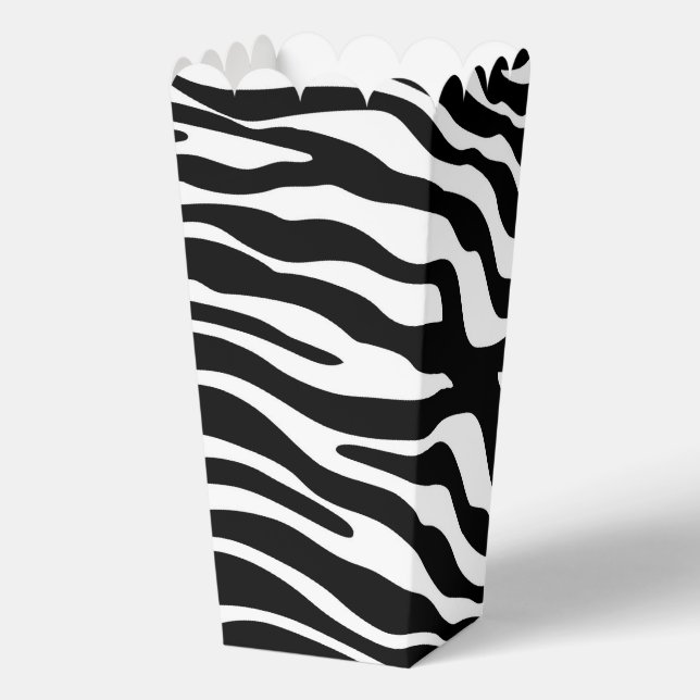 ZEBRA Stripes - Pattern 3 Favour Box (Back)