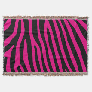 Zebra stripes pattern + your background & ideas throw blanket