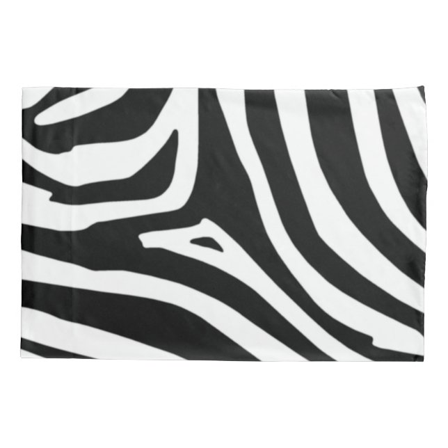 Zebra Stripes Pillowcase (Back)