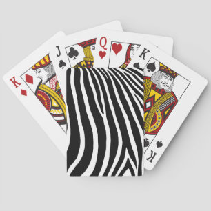 Zebra Stripes  Playing Cards