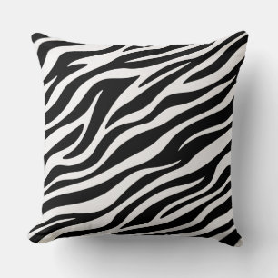 Zebra Stripes Seamless Pattern Animal Print-60492 Cushion