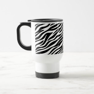 Zebra Stripes Seamless Pattern Animal Print-60492 Travel Mug