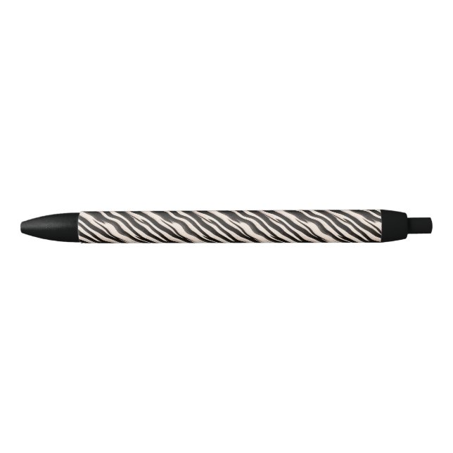Zebra stripes seamless texture + your ideas black ink pen (Front)