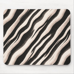 Zebra stripes seamless texture + your ideas mouse mat