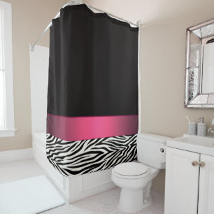 Zebra Stripes Shower Curtain