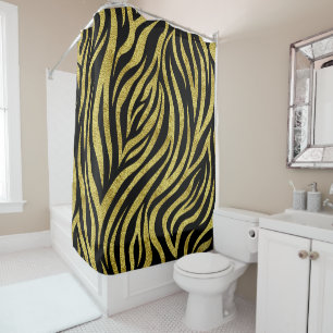 Zebra Stripes Shower Curtain
