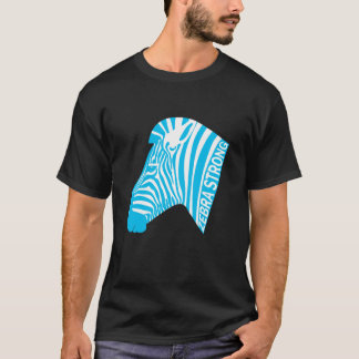 Zebra Strong - Invisible Illness Visible Strength T-Shirt