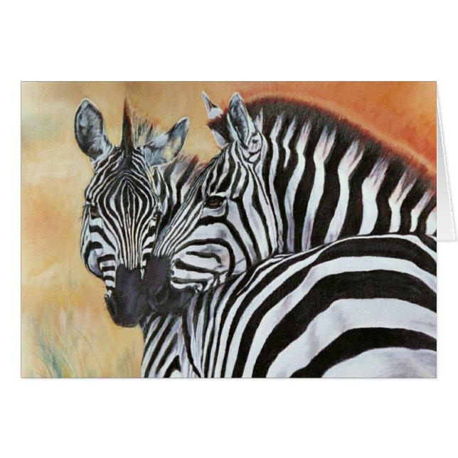 "Zebra Sunset" (Front Horizontal)