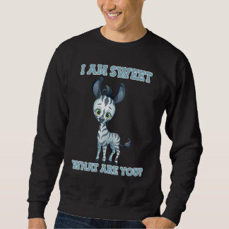 zebra sweatshirt