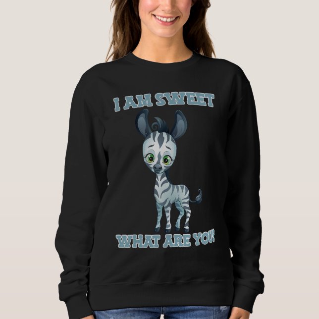 zebra sweatshirt (Front)
