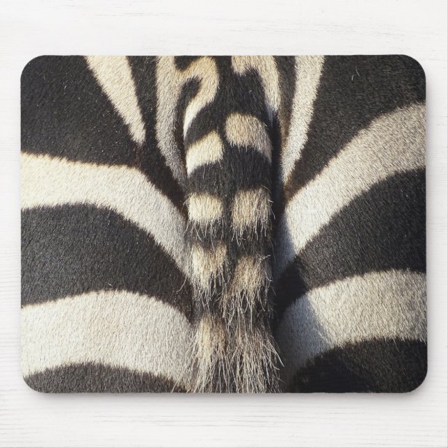 Zebra Tail Mouse Mat (Front)