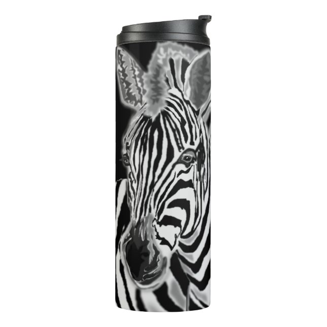Zebra Thermal Tumbler (Rotated Left)