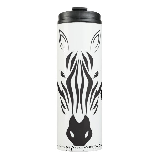 "Zebra " Thermal Tumbler (Front)