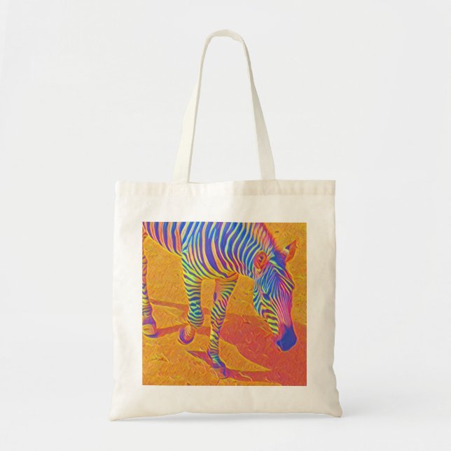 Zebra Tote Bag (Front)