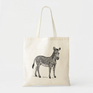 Zebra Tote Bag