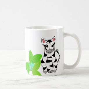 Zebra Tropical  Coffee Mug