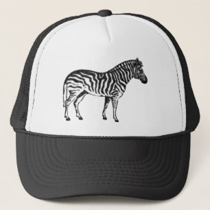 Zebra Trucker Hat