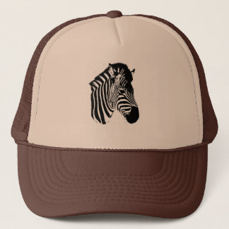 Zebra Trucker Hat