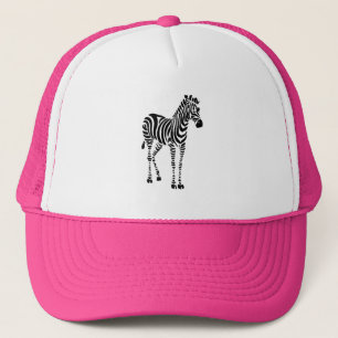 Zebra Trucker Hat