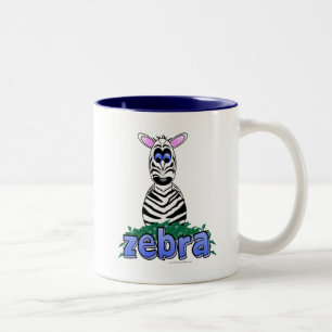 ZEBRA Two-Tone COFFEE MUG