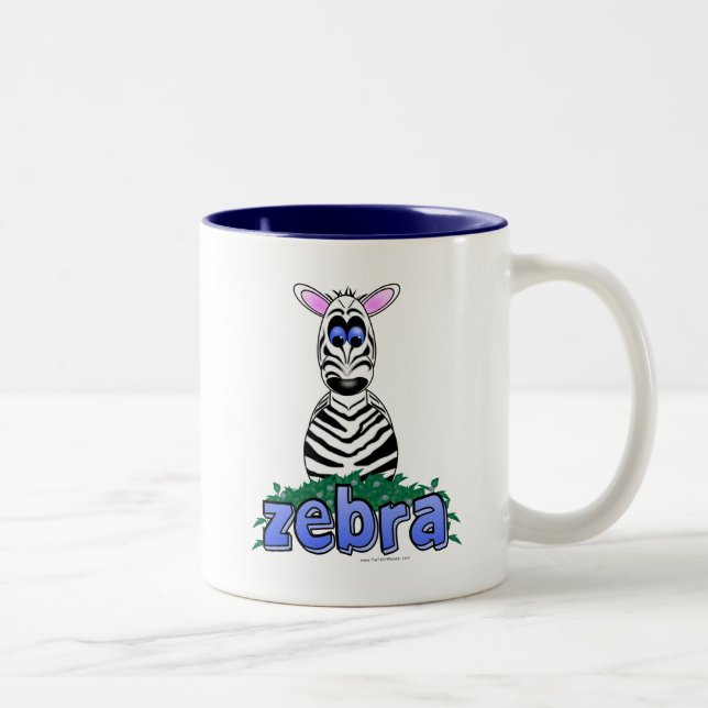 ZEBRA Two-Tone COFFEE MUG (Right)