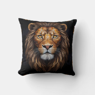 Zebra Vibrant Mosaic Cushion