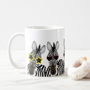 Zebra White 11 oz Classic Mug