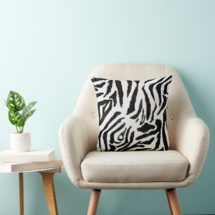 Zebra Wild Print Cushion