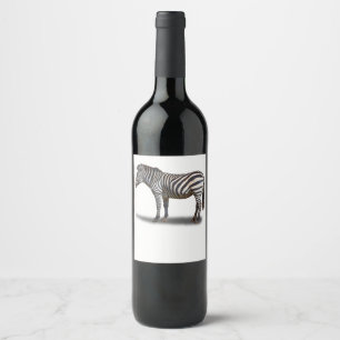 ZEBRA WINE LABEL