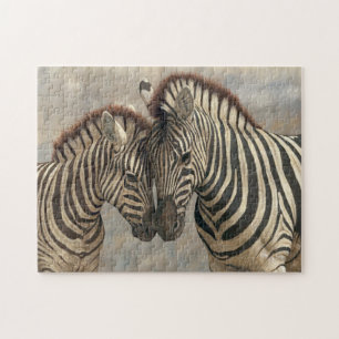 Zebra with Colt Jigsaw Puzzle