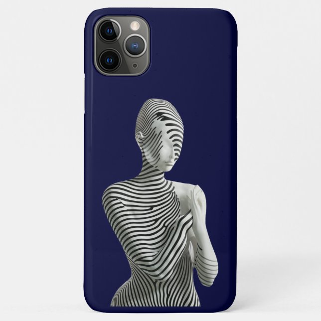 Zebra Woman Case-Mate iPhone Case (Back)