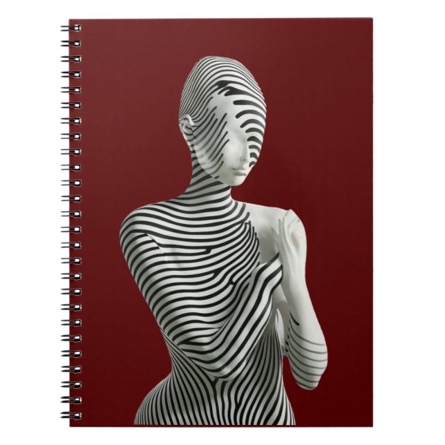 Zebra Woman Notebook (Front)