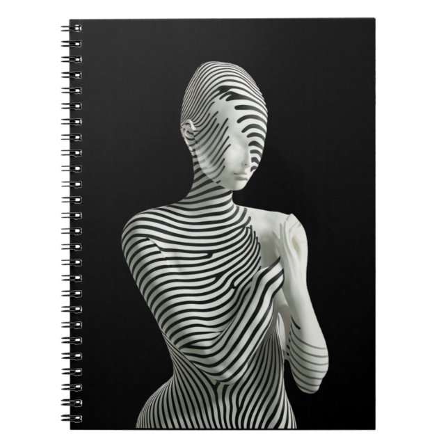 Zebra Woman Notebook (Front)