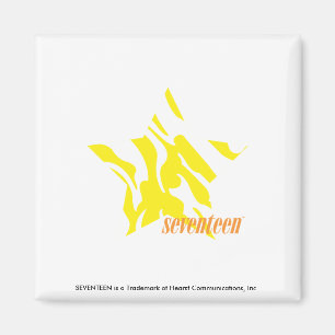 Zebra Yellow 3 Magnet