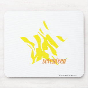 Zebra Yellow 3 Mouse Mat