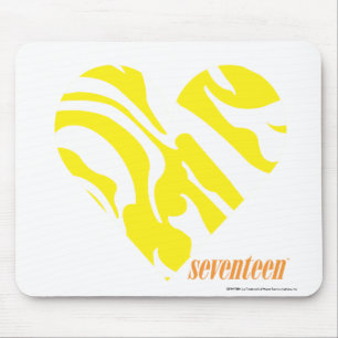 Zebra Yellow 4 Mouse Mat