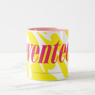 Zebra Yellow Two-Tone Coffee Mug