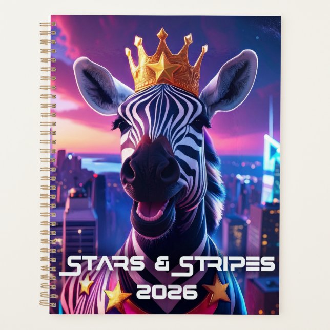 ZEBRA ZANZIBAR - Agenda - Planner  (Front)