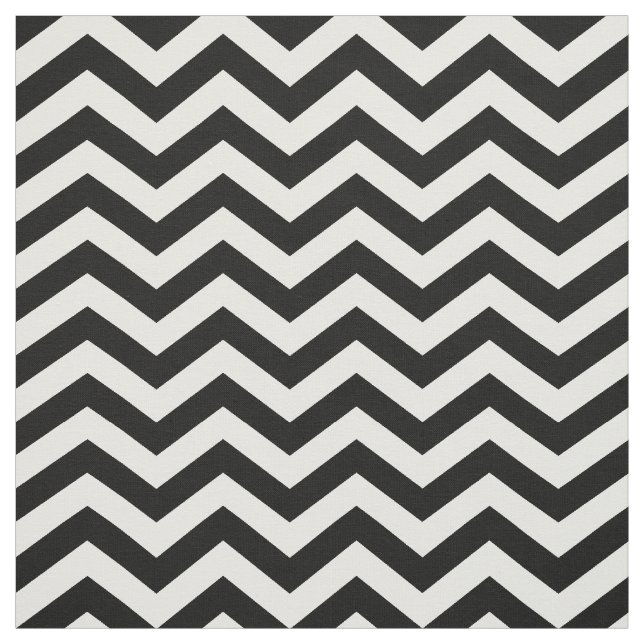 Zebra Zig Zag Fabric (Swatch)